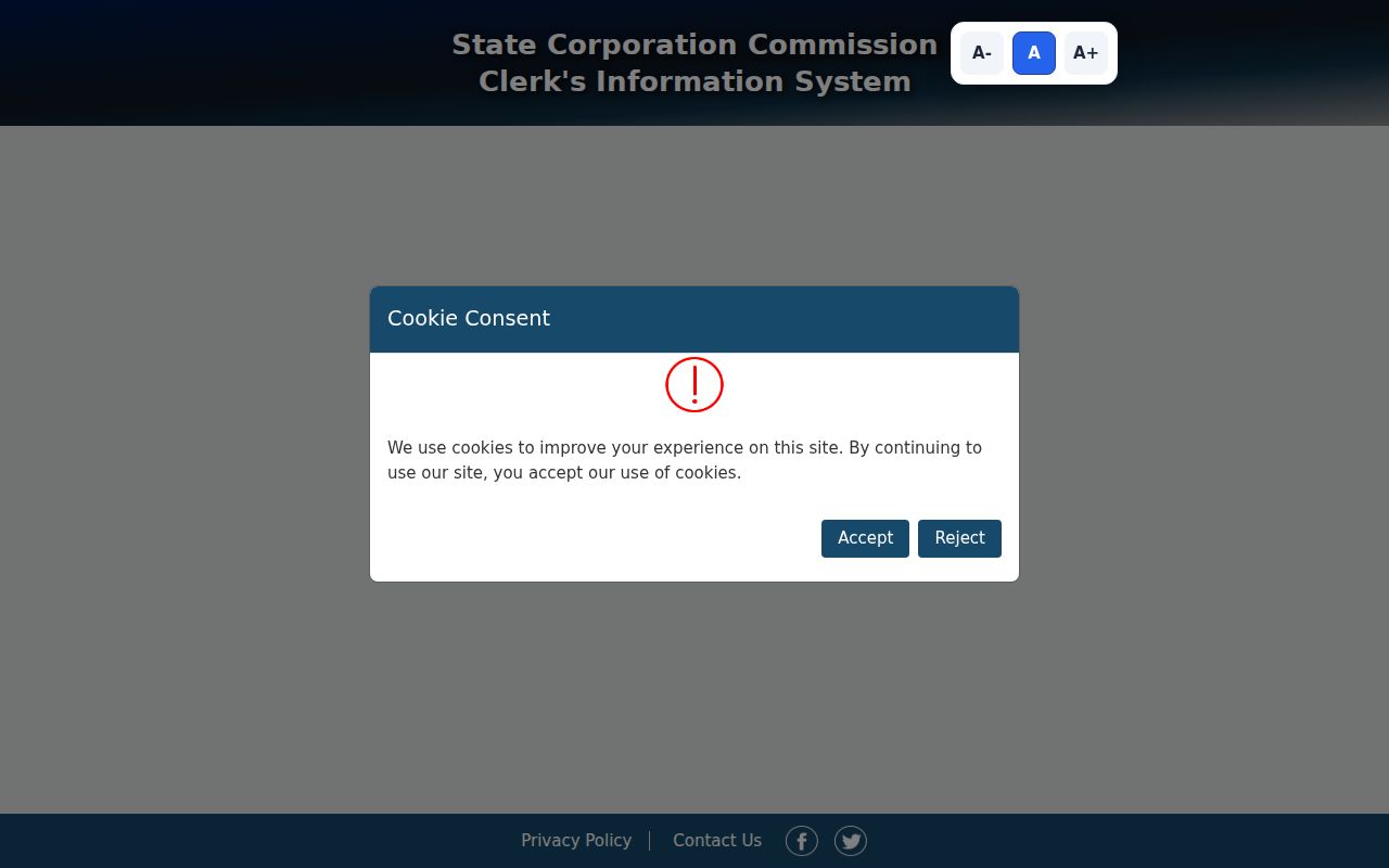 South Riding residents directory Virginia SCC business search interface