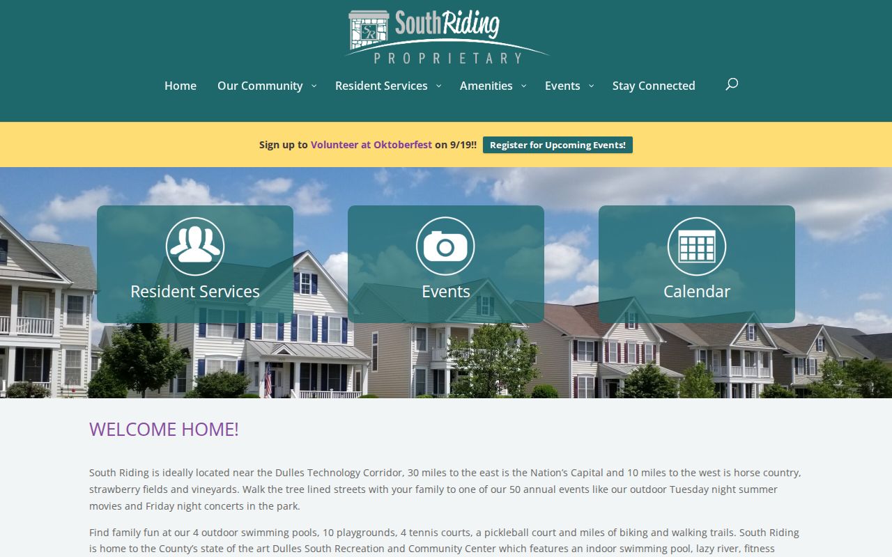 South Riding neighbor reference from South Riding Proprietary community resources